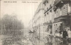 Paris - Believed of the Seine - Street of University - CPA