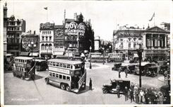 England - England - Piccadilly Circus - London - CPA