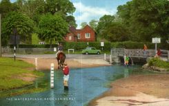 Angleterre - England - Hampshire - Brockenhurst - The Watersplash - CPSM