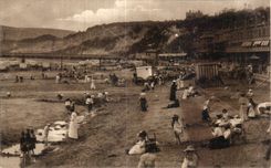 England - England - The Beach Sandown Isle off Wight - CPA