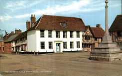 England - England - Lavenham - Suffolk - The Market Place and Cross - CPSM