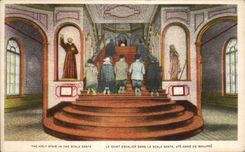 CPA la escalera santa en el santo de Scala Santa la escalera en Scala Santa Anne del Bowsprit