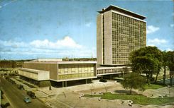 CPA The Civic Plymouth Buildings