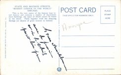 CPA State And Madison Streets Busiest Corner in The World Chicago