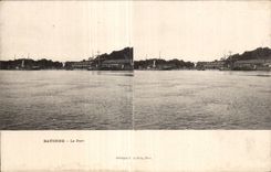 Carte Stereoscopique - Bayonne - Le Port - CPA 