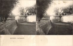 Carte Stereoscopique - Bayonne - Les Remparts - CPA 