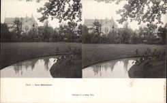 Carte Stereoscopique - Pau - Parc Beaumont - CPA 