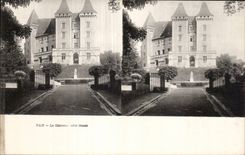 Carte Stereoscopique - Pau - Le Chateau - CPA 