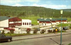 CPA la pista de hielo y los centros de Aviemore de los chalets