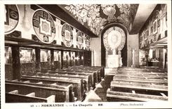 CPA Normandy Boat La Chapelle Steamer