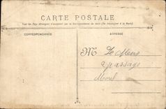 CPA Bateau Jaureguibery Cuirasse squadron has turrets