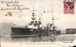 CPA Bateau the Republic Armours Squadron of 15 000 tons