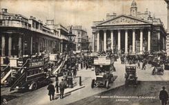 CPA The Bank off England   Royal Exchange London