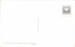 CPA Floral The Hall and Marine Lake Southport