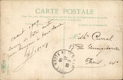 Barco Argel Argelia de CPA vista de los bastiones del ministerio de marina