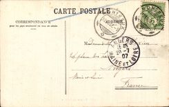 CPA Boat Boat of Leman