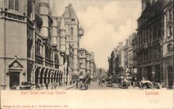 CPA Fleet Street and Law Courts London 