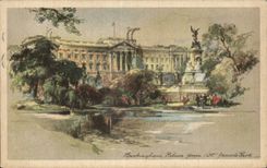 CPA Buckingham Palace St James s park London 