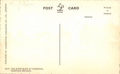 CPA To rivet bore-hole At Horning Norfolk Broads