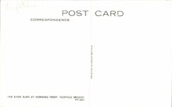 CPA To rivet bore-hole At Horning Ferry Norfolk Broads