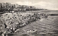 CPA Brighton Beach looking E to Black Brighton Rock'n'roll