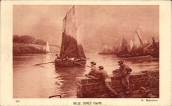 CPA Boat Beautiful Calm Evening