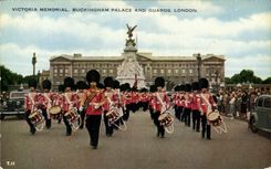 CPA Victoria Memorial Buckingham Palace and Guards London