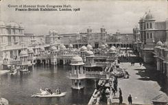 CPA Court of Honour from Congress Hall franco British Exhibition London 1908