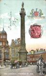 CPA Grey Newcastle Monument one the Tyne