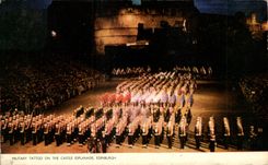 CPA Military Tattoo on the Castle Esplanade Edinburgh