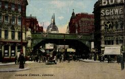 CPA Ludgate Circus London