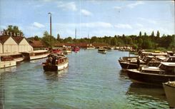 CPA To rivet Bore-hole from Wroxham Bridge Norfolk Broads