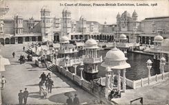CPA In Court of Honour Franco British Exhibition London