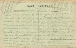 CPA Souci Metevnel Fe be Attentias Sidonie Thio Grond Galvandeux le vas t ecrasale te Pirans avac ssn ch vau Cheval Hors