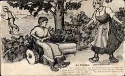 CPA At the Village Maternal Anger Humor Illustrator