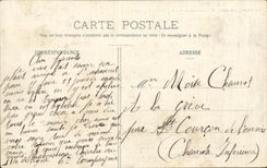 CPA At the Village the Household has Jacqaet Lhoumia the First Kid Humor Lestin Illustrator