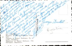 CPA Cordoba Mausoleo de Manuel Rodriquez Mano leter