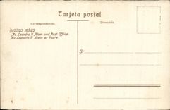 CPA Buenos Aires Avenida Leandro Alem Palacio del Correo Argentina Argentina