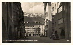 CPA Innsbruck Herzog Frledrlchstrabe put Goldenam Dachl