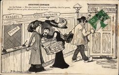 Comic CPA Aviation Guen Illustrator Posts Phone box