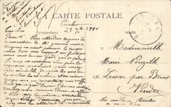 CPA Mariage Villageois La Declaration Illustrateur Lestin 