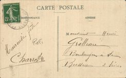 CPA En Ponetou Au guichet Illustrateur Lestin 