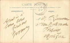 CPA Au Village vieillesse ne peut pass Illustrateur