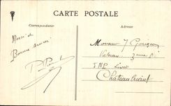 CPA Allez done vous facher Illustrateur Train 