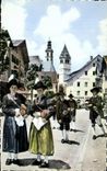 CPA Kitzbuhel the Tirol Volkstrachten Folklore Costume