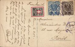 CPA k k Lustschlob Schonbrunn vom Gloriette aus Wien