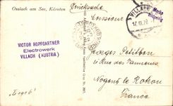 CPA Ossiach amndt see Karnten