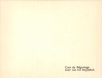 CPA Bruges Court Of Beguinage Koer Van het Gegijnhof