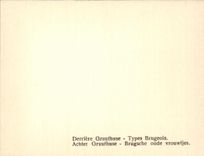 CPA Bruges Behind Gruuthuse Brugean Standards Achter Gruuthuse Brugsche Oude Vrouwtjes Folklore Costume