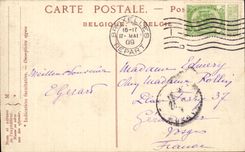 CPA Bruselas el lugar del ayuntamiento de I